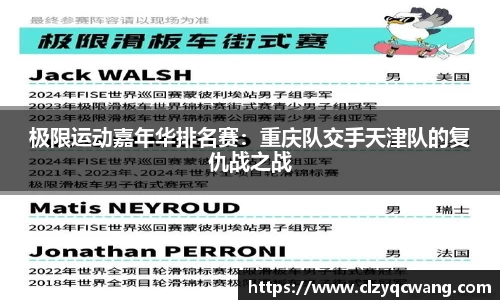 极限运动嘉年华排名赛：重庆队交手天津队的复仇战之战